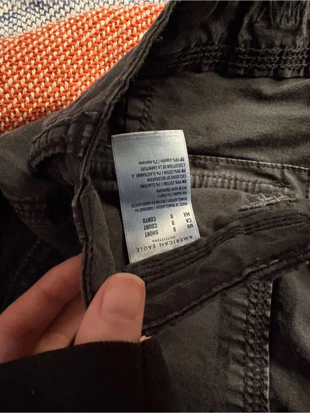 AE black cargo pants - Picture 2 of 4